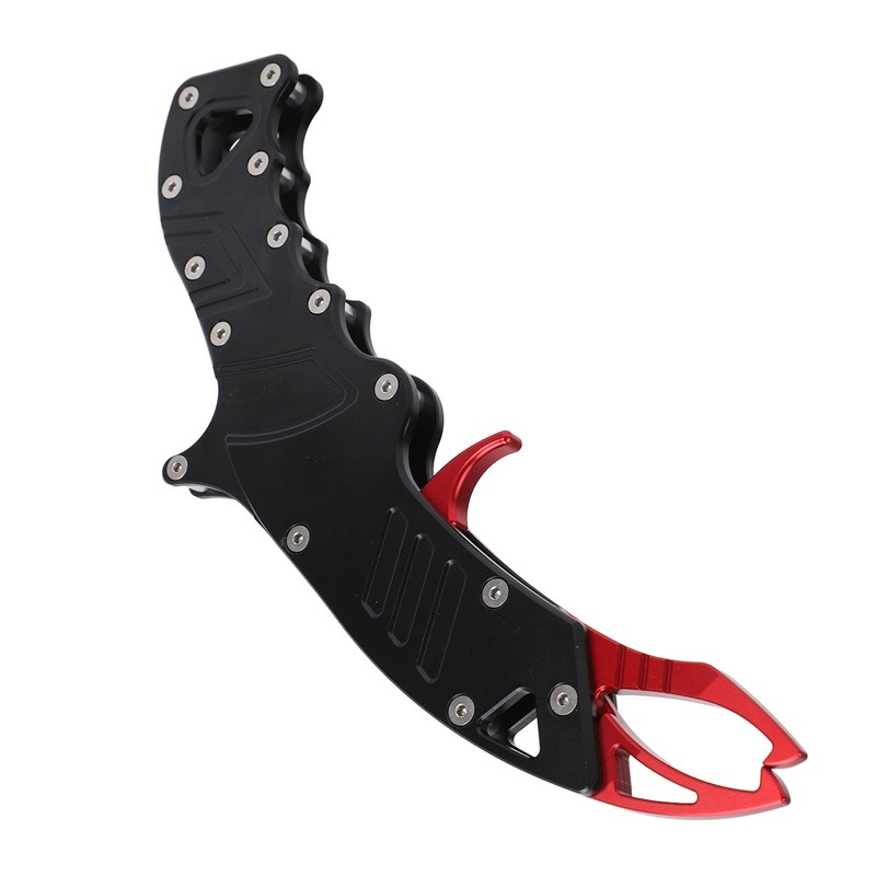 Fish Gripper Alloy Multifunctional Rustproof One Hand Operation Fish Lip