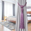 Pretty Jolly 2 Pack Long Tassel Curtain Tiebacks Handmade Braided