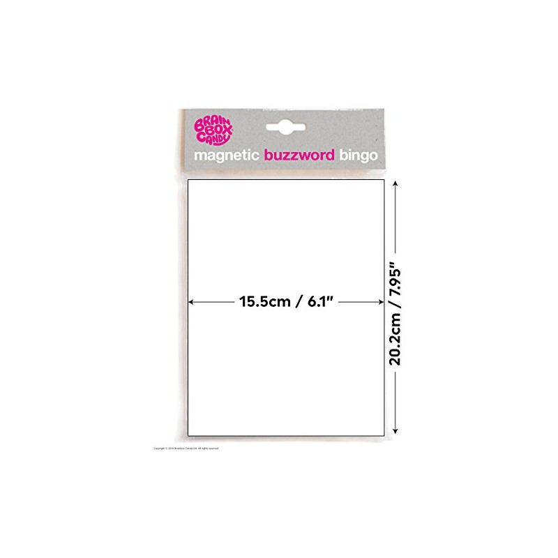 Brainbox Candy Buzzword Bingo Magnetic Words