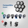 7 Blades Head Shaver Replacement Heads, Shaver Blade Heads Replacement