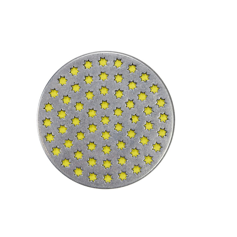 ELETTRO CENTER 414 412 Potato Masher, Star Hole Diameter 7