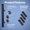 LOVE YOUR DECK Patio Umbrella Holder – Easy Installation -