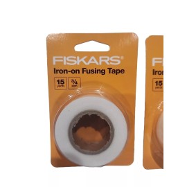 Fiskars Iron-On Fusing Tape 3-3/4" X 15yds HeatActivated Adhesive MendingHemming