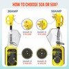 Yomile RV Surge Protector, 50 Amp 12800 Joules RV Circuit