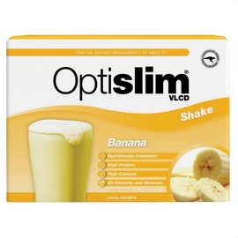 Optislim VLCD Meal Replacement Shake Banana 21 x 43g Sachets