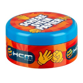 HCM Kinzel Scissors Stone Paper - Card Game, Travel Game, Classic Game for Young and Old, 6-99 Years, 55155