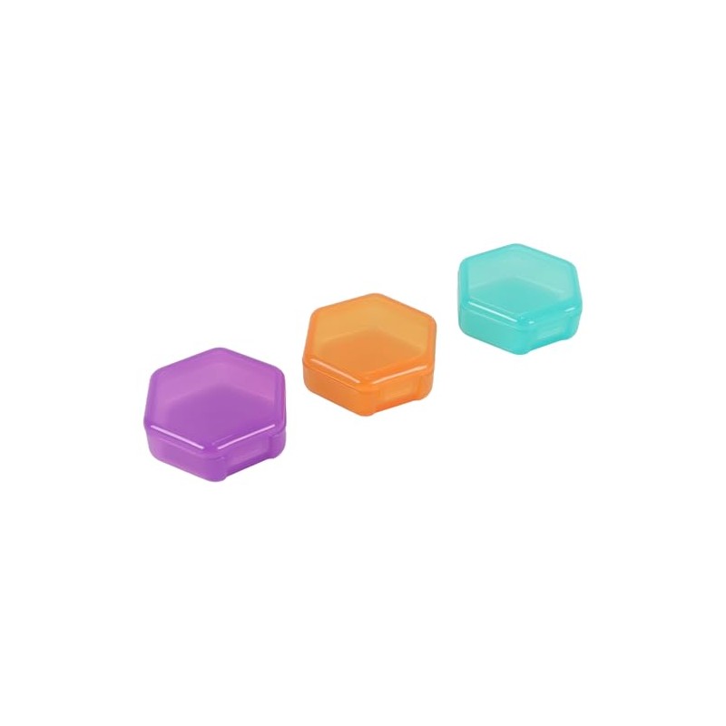 3 pcs Mini Pill Box, Portable Travel Organizer, for Travel