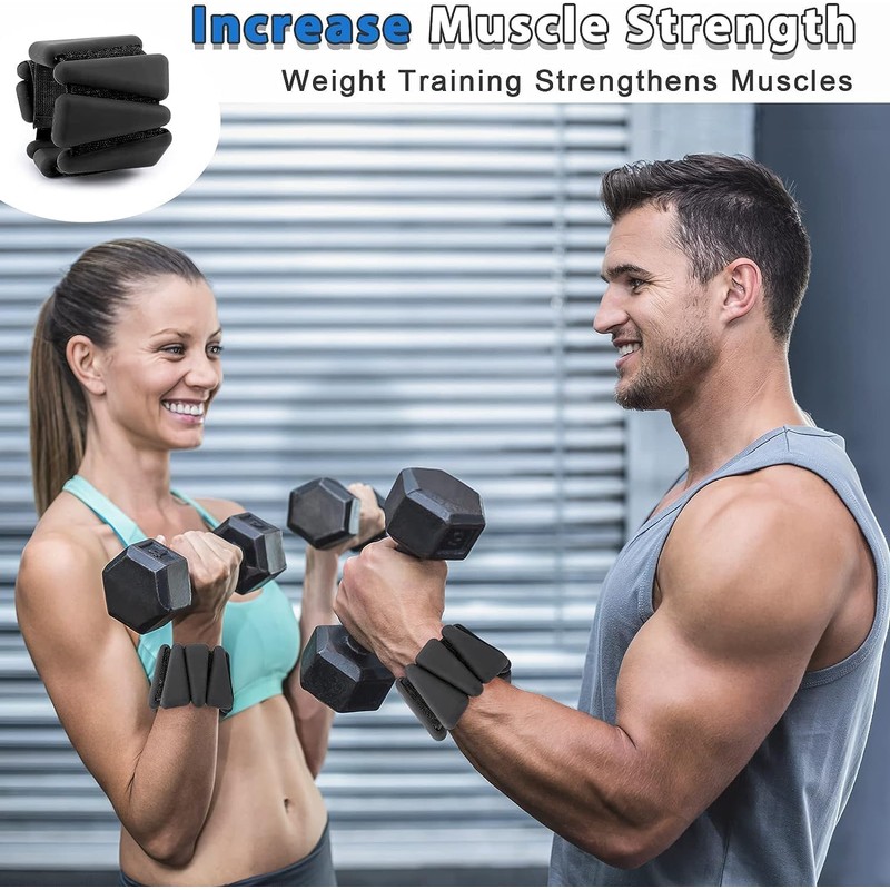 Bauterra Adjustable Ankle Weights for Women - Comfortable Gear for