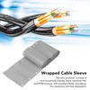 Cord Protector Flexible Wire Cable Protection Sleeve with Button for