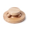 New Living Bamboo Cat Toy, Ball and Track, Turntable and
