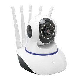 Cámara Inalámbrica WiFi - Cámara de Detección de Movimiento de Alta Definición de Conversación de 2 Vías con Diseño de Visión Nocturna para Protección de Seguridad Diaria