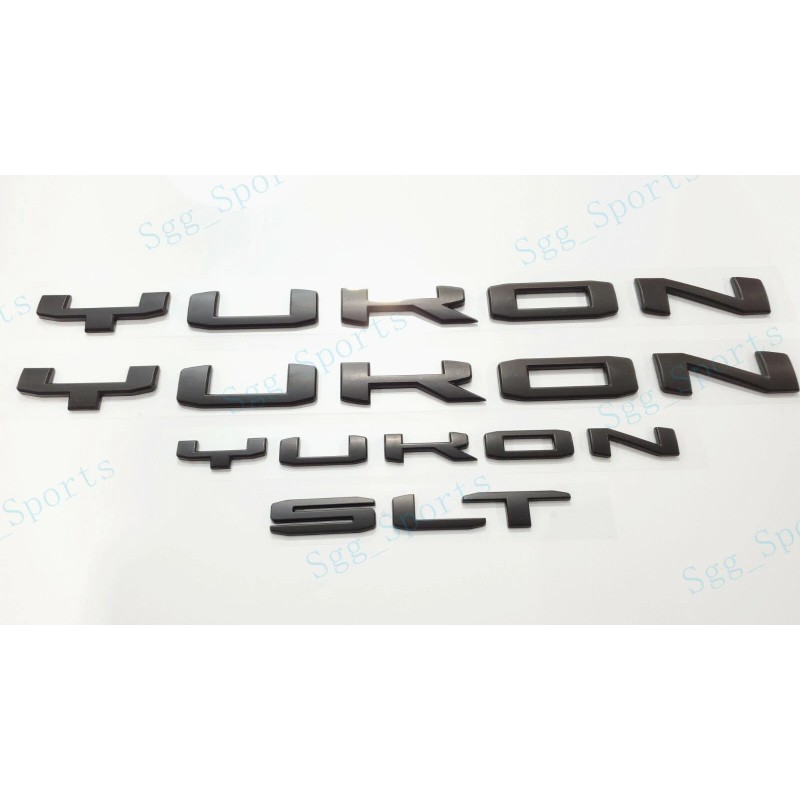 GMC 4PCS GMC 2021-2023 Yukon Yukon XL Doors Rear Matte
