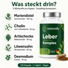 Natural Liver Complex Capsules with Milk Thistle High Dose, Artichoke,