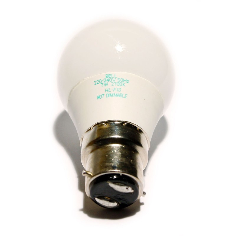 Bell 7watt BC B22 Bayonet Cap Equivalent to 35watt CFL