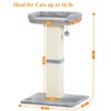Karolpar 32" Cat Scratching Post for Indoor Cats, Sisal Cat