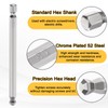 sourcing map 5pcs Ball End Hex Screwdriver Bit H6 (6mm)