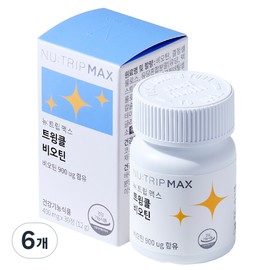 Newtrip Twinkle Biotin 400 mg, 30 tablets, 6 units / 뉴트립 트윙클 비오틴 400 mg, 30정, 6개