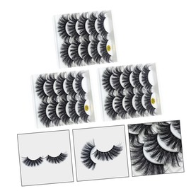 Healeved Natural False Eyelashes 15 Pairs Cluster Lashes Kit Magnetic Eyelashes Individual Lashes