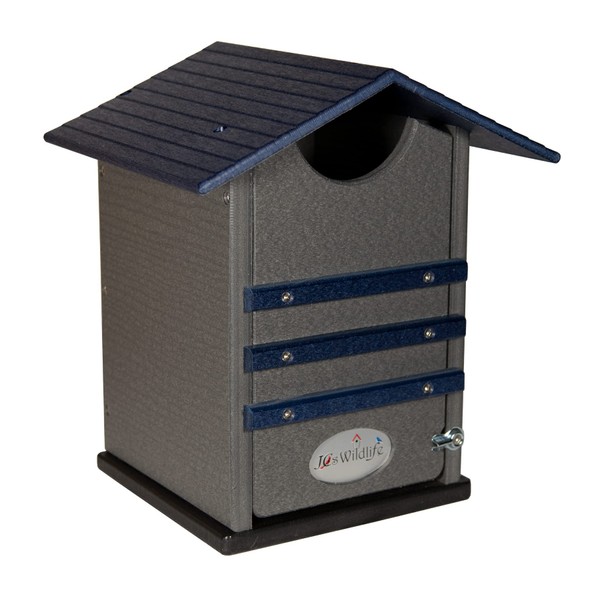 JCS Wildlife Blue and Gray Ultimate Poly Screech Owl Nesting