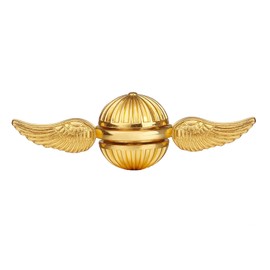 SHULLIN Spinner Aluminum Alloy Hand Spinner Stainless Steel Bearing Stress Relief Killing Time Relieves Stress Killing Time Kids Toy Stainless Steel Gear Spinner Cube Fingertip Rotating Link (Gold)