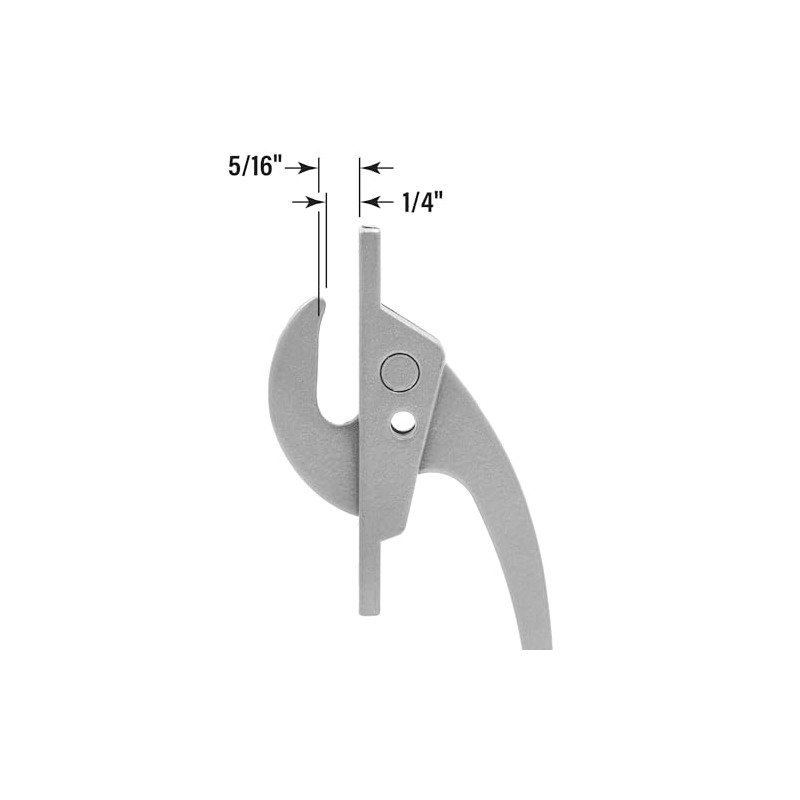 Prime-Line H 3539 Aluminum Casement Window Locking Handle (Single Pack)