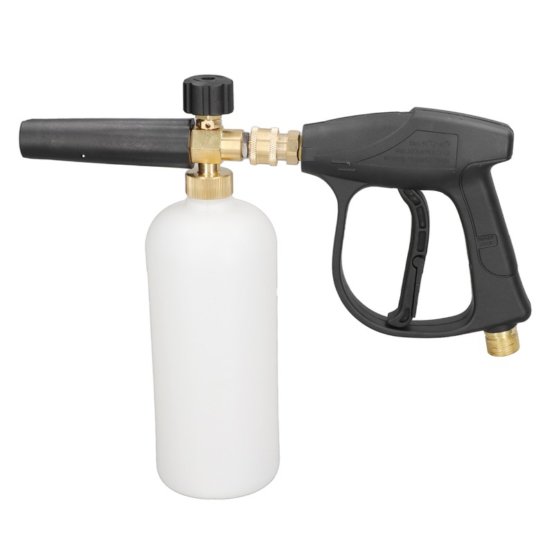 Foam Gun Adjustable Nozzle Brass Anti Leakage 33oz 1/4in Pressure