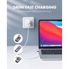 GRAUGEAR USB-C Adapter from 10 Gbps, USB-C Male, Data Transfer