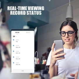 Smart Door Sensor, Smart Door Window Sensor Alarm, Home Security Device, Home Automation, Magnetic Safety Equipment, APP Remote Notification for Indoor