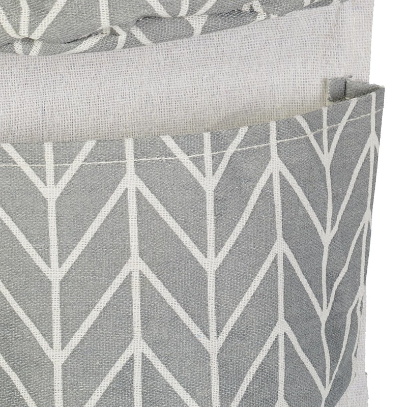 Relaxdays Hanging Organiser, 3 Compartments, Cotton, H x W: 74