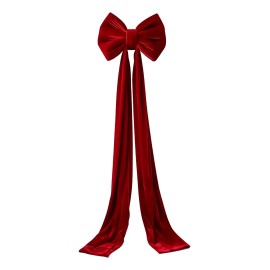 Arcos Rojos Para Árbol De Navidad, Topper Árbol Navidad