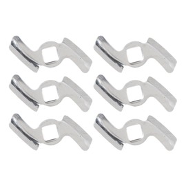 6PCS Meat Grinder Blade Stainless Steel Food Grinding Cutter Metal Food Grinder Attachment for Kitchen