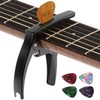 3in1 Guitar Capo for Acoustic and Electric Guitars(with Pick Holder