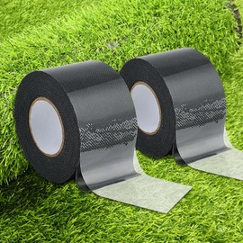 SICCOMA Double Sided Artificial Grass Turf Tape 2 Packs 2 Inch x 16.5 Feet Strong Viscosity Self Adhesive Grass Rug Tape Artificial Turf Seaming Tape for Lawn Garden Turf Tape (2)