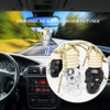 MINELEVEN 7 PCS Mini 10ml Skull Perfume Bottle for Car