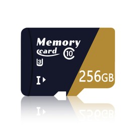 Lxuemlu 256GB Ultra micro card + TF adapter, Memory card Full HD, up to 100 MB/s, For Tablets, TF card with A2 App Performance, UHS-I, Class 10, U3 -ZG256GB