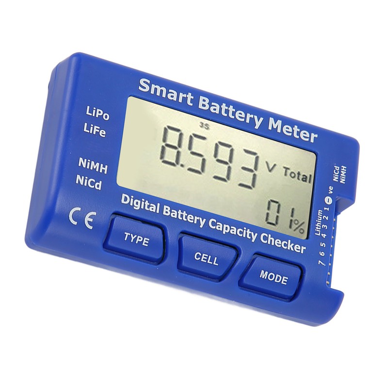 Battery Meter 5 in 1 Multifunctional Digital Battery Checker with