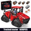Mould King Mould King 18020 Pneumatic Tracked Tractor Engineering Vehicle