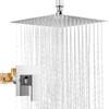 Airuida Shower Faucet Set and Handle Set Single Function Shower