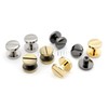 CRAFTMEMORE 11mm Chicago Screw Rivets Flat Cap Screw Posts Stud