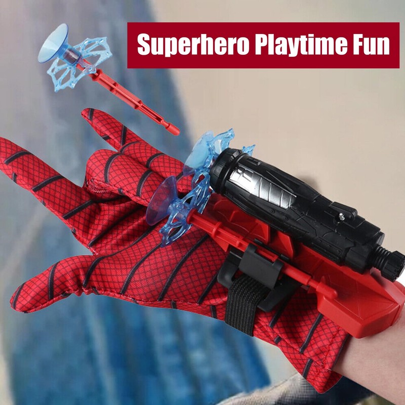 ASIRYVA 2 Set Spider Gloves Launcher,Funny Spider Launcher Wrist Toy