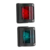 Pair of IP66 Signal Lamp Red Green LED Navigation Warning