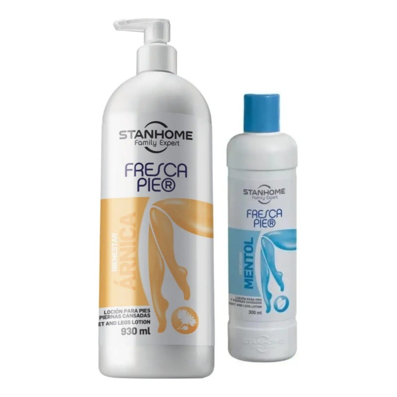 Fresca Pie Masajes Pies Piernas Cansadas Combo Stanhome Crla