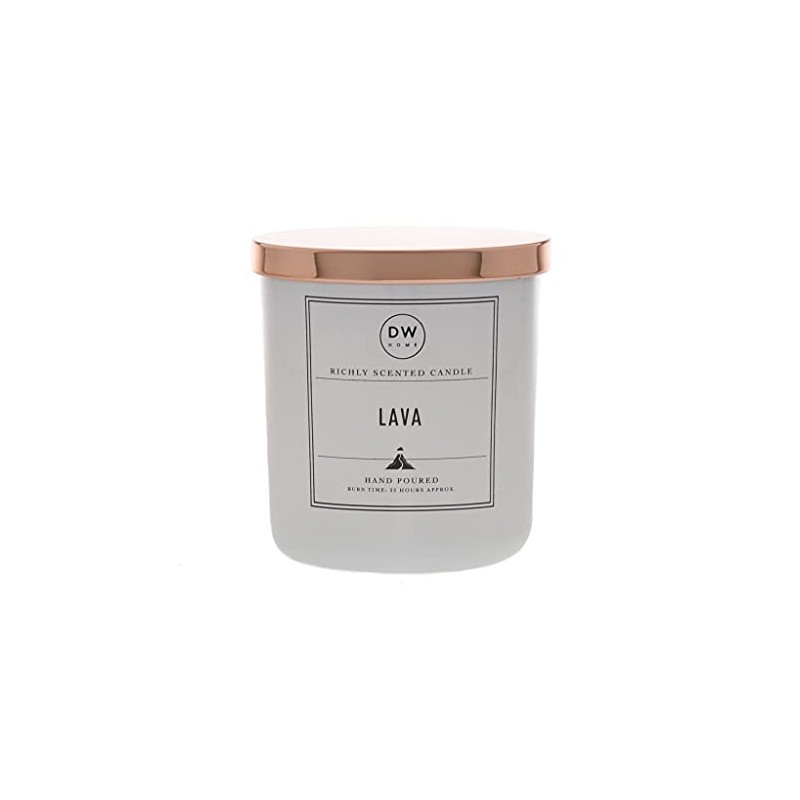 DW Home Hand Poured Richly Scented Lava Medium Single Wick