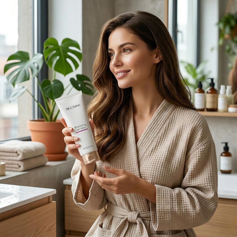 Farmasi Dr. C. Tuna Mascarilla para el cabello Reviving Revitalizante