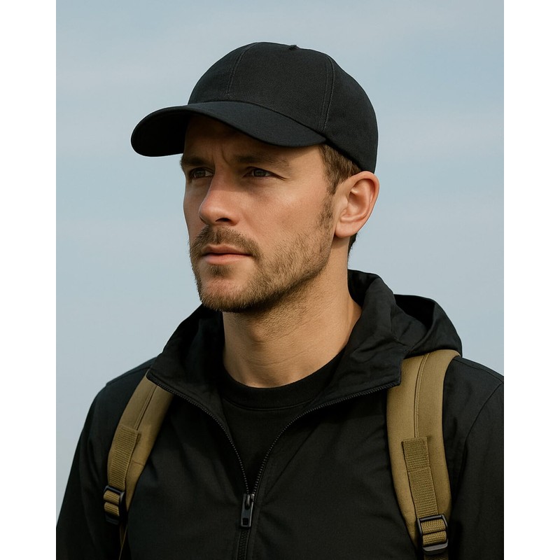 Zylioo XS/S/M/L/XL/XXL/3XL Linen Baseball Cap for Large / Small Head,