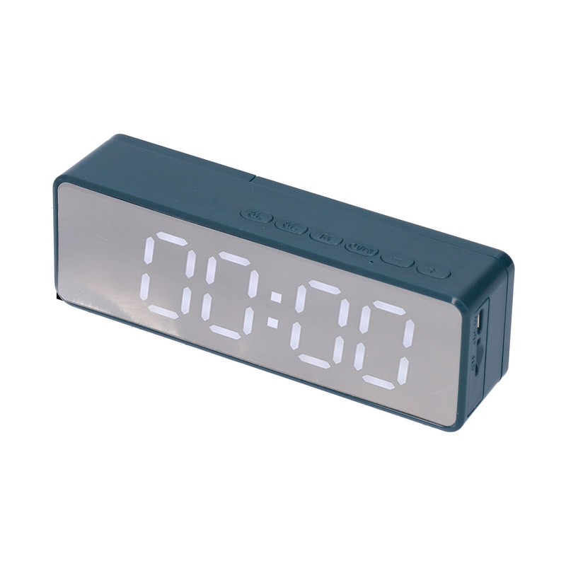 EG-010 Bluetooth Clock Speaker with LED Mirror Portable Drop Proof