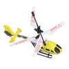 RC Helicopter with Lights 2.5 Channel Drop Resistance Anticollision Rechargeable
