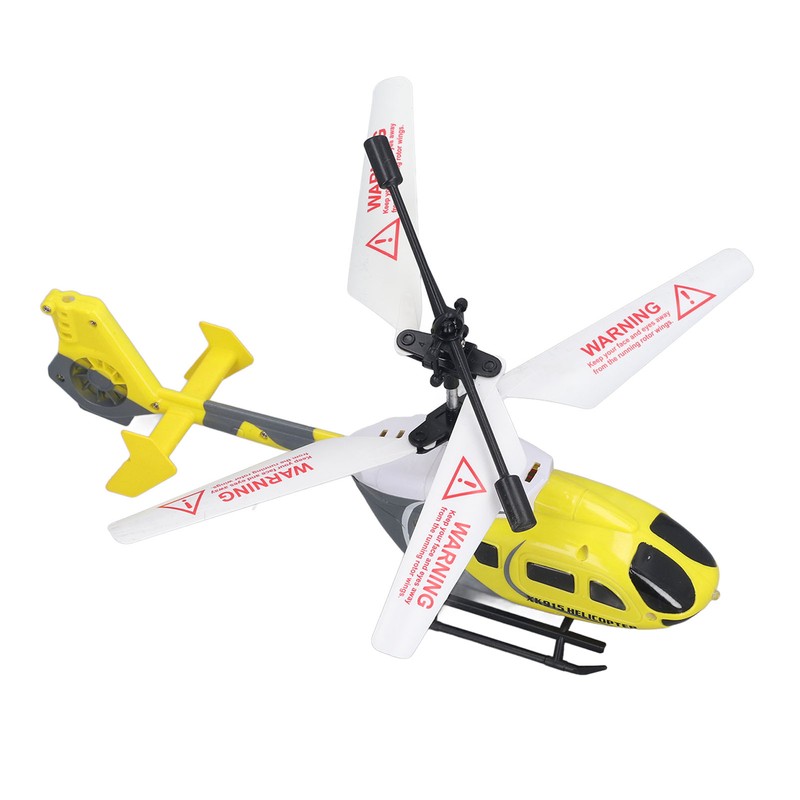 RC Helicopter with Lights 2.5 Channel Drop Resistance Anticollision Rechargeable