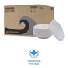 Boardwalk BOWLHIPS12WH Hi-Impact Plastic Dinnerware, Bowl, 10-12 oz, White, 1000/Carton