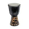20 cm Djembe Drum Bongo Elephant Kids Children Black with